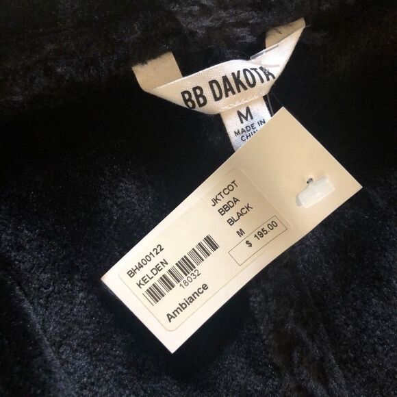 BB Dakota Kelsey faux fur black jacket - Picture 5 of 6